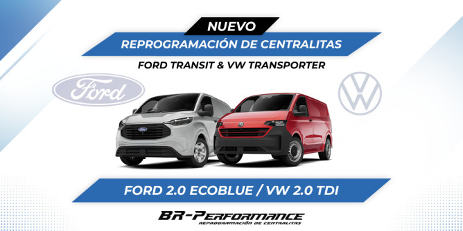 ¡Reprograma tu Ford Transit o VW Transporter!