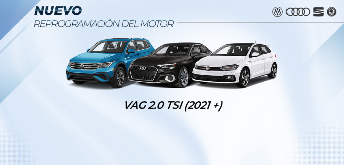 ¡Reprograma tu motor 2.0 TSI!