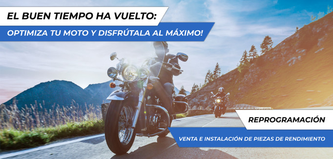 ¡Reprograma tu moto!